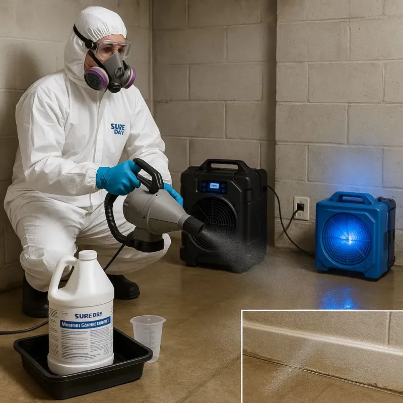 Sanitization and Odor Removal process in Boron, CA