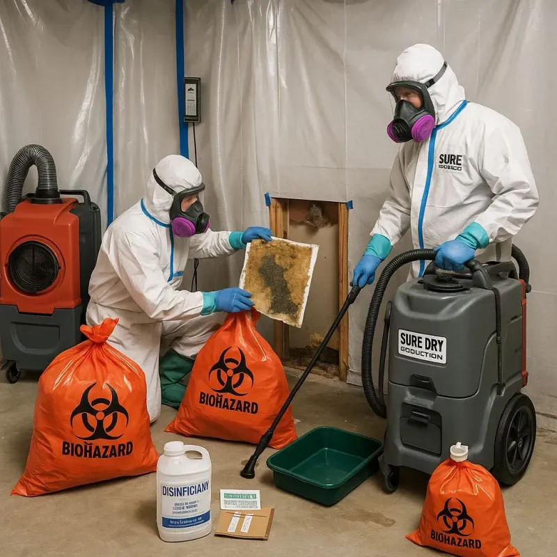 Contaminated Water Handling Protocols process in Boron, CA